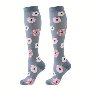 Floral Compression Socks